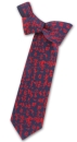 서예가 열암 송정희 한문넥타이 TIE-CO4(네이비레드) *유명작가 소품컬렉션기회