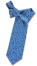 서예가 열암 송정희 한글넥타이 TIE-KO4(블루) *유명작가 소품컬렉션기회
